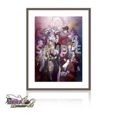 逆転裁判 特別法廷 直筆サイン入り額装グラフィックアート 2008　成歩堂　御剣 m97572841779_1.jpg?1735106068