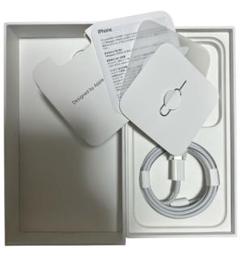iPhone12 空箱　ライトニングケーブル付属