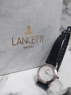 希少 LANCETTI 金時計 18金 750 腕時計 アンティーク（楽天市場