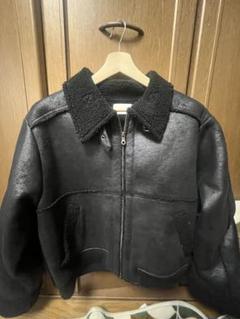 【美品】ソエルテ　soerte ウールブレンドシャギーオーバーコート　サイズ3 soerte（ソエルテ）の「WOOL BLEND SHAGGY OVER COAT/ウール