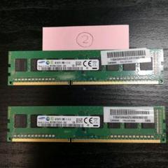 デスクトップPC用 物理メモリ(SAMSUNG) DDR3 PC3-12800②