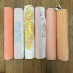 正絹 反物 付下げ 小紋 丹後ちりめん 濱優紋縮緬 手描本染 金駒
