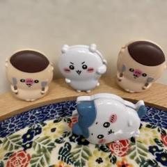 ちいかわクリップコレクション（ちいかわ、ハチワレ、くりまんじゅう✖︎2）