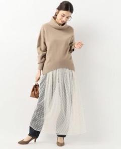 今週限定出品!【美品】スローブイエナ レース ロングスカート