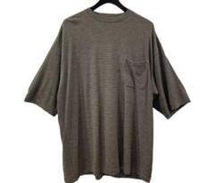 COMOLI　サイズ4 24SS サマーウールボーダーTシャツ
