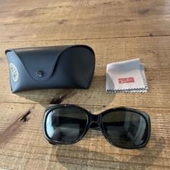 美品　Ray-Ban ブラック サングラス RB4101F 正規品　ケース　高級 楽天市場】【国内正規品】レイバン サングラス ジャッキー・オー