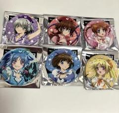 【希少コンプリート６種】魔法少女リリカルなのは 缶バッジ ナースver