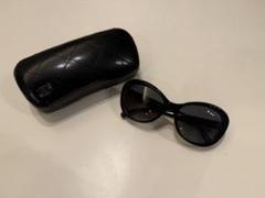 CHANEL ブラック キャットアイ サングラス ケース付き