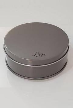 Lilas アクセサリーケース グレー 缶