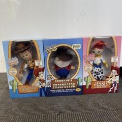 ROUND1限定　トイストーリー　箱入りぬいぐるみ　全3種セット ROUND1限定 トイストーリー 箱入りぬいぐるみ 全3種セット