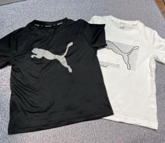 プーマ Tシャツ 2枚セット 黒 白