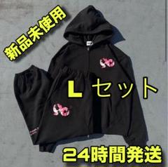 9090 Logo Assort Zip Hoodie Pants セット 9090 Logo Assort Zip Hoodie Pants セット L