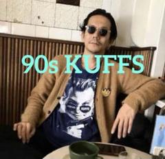 90s 映画『KUFFS』 カフス Tシャツ ネイビー 野村訓市 野村訓市着 90s KUFFSカフス Tシャツ ネイビー ビンテージ