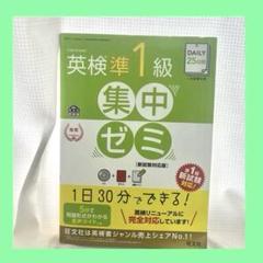【美品】DAILY25日間英検準1級集中ゼミ 英検準1級
