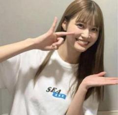 めるる着用　wind and sea　XXX コラボ　Tシャツ　生見愛瑠　S 白