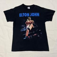 バンドT シャツエルトンジョン1997年ライブツアー　サイズM PolyGram 90s エルトンジョン Elton John ツアー Tシャツ 黒 音楽 - メルカリ