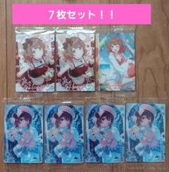 【花海佑芽】学園アイドルマスター ウエハース2 まとめ売り ７枚セット