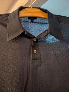 dunhill ダークグレー 長袖ポロシャツ XL　本物