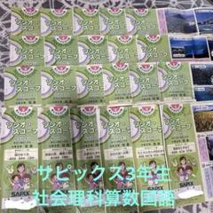 サピックス3年生国語算数理科社会　確認テスト復習テスト3年生組み分けテスト