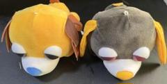 お茶犬 寝そべりぬいぐるみ Vol.2 二点セット