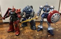 ガンプラHGUC5点 ケンプファー、ドム、シャアザク、シャアゲルググ、ガルマザク ガンプラHGUC5点 ケンプファー、ドム、シャアザク、シャア