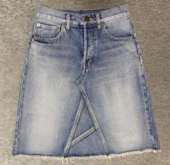 SAINT LAURENT サンローラン　デニムスカート　25(155/60Y) SAINT LAURENT デニムスカート 24インチ - メルカリ