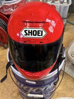 XL シールド2個付き SHOEI QWEST メタリックレッド フルフェイス XL シールド2個付き SHOEI QWEST メタリックレッド フルフェイス