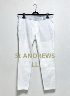 ST ANDREWS ゴルフ　パンツ　LL 白　ホワイト ST ANDREWS ゴルフ パンツ LL 白 ホワイト - メルカリ