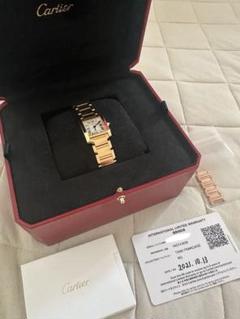 Cartier Tank Française ローズゴールド