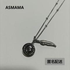 韓国アクセサリー【ASMAMA】ネックレス　Sサイズ　ユニセックス
