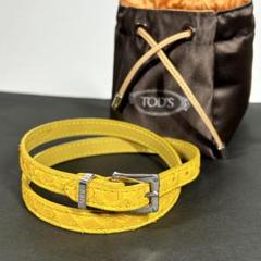 国内直営 **TOD'S** マイカラーズ レザー ブレスレット (TOD'S