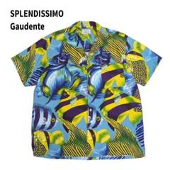 SPLENDISSIMO Gaudente オープンカラー アロハシャツ F
