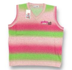 定価19800円 TTT MSW 22AW Kasuri Knit Vest - メルカリ