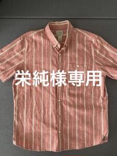 L.L.Bean エルエルビーン　半袖チェックシャツ　サイズLのサムネイル