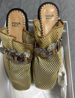 NAYU様_大幅値下！美品TOGA PULLA メッシュサンダル39 巾着付き NAYU様_大幅値下！美品TOGA PULLA メッシュサンダル39 巾着付き