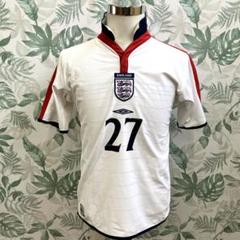 GR659 サッカーイングランド代表 ユニフォーム 27番 2003/2005