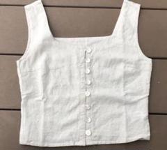 【SALE】タンクトップ ノースリーブ ブラウス ungrid