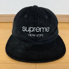 Supreme Classic Logo 6-Panel ネイビー 18ss Supreme Classic Logo 6-Panel ネイビー 18ss