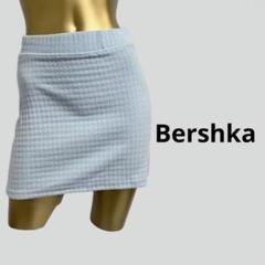 【4145】Bershka 千鳥柄 ミニスカート Sのサムネイル