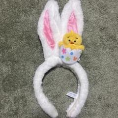 匿名配送　ディズニー　イースター　カチューシャ　ヘアゴム　2点セット Disney ディズニー イースター うさみみカチューシャ うさぎ