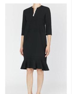 お値下げ！新品タグ付き YOKOCHAN ペプラムワンピース 楽天市場】YOKO CHANヨーコチャン ペプラムトップウール切替