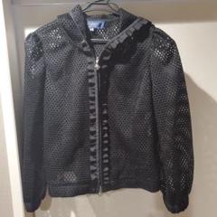 M's Gracy ブラックパーカー 38 M'S GRACY - エムズグレイシー 314508 パーカー 38 ブラック