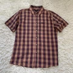 美品！BRIXTON ブリクストン 半袖シャツ　チェック　マドラス　M