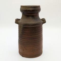 中村六郎 備前焼 壺 壷 紐作り 希少 工芸品 置物 コレクション インテリア 中村六郎 備前焼 壺 壷 紐作り 希少 工芸品 置物 コレクション