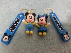 Disney・ミッキーマウスミニーマウスキーホルダー