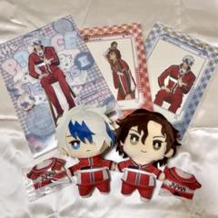 新テニスの王子様 越知 毛利 おきぬい イラストシート ファイル セット