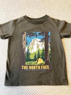 THE NORTH FACE キャンプ風景 Tシャツ