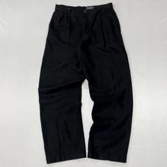 希少 EddieBauer 2タック センタープレス リネン100% スラックス