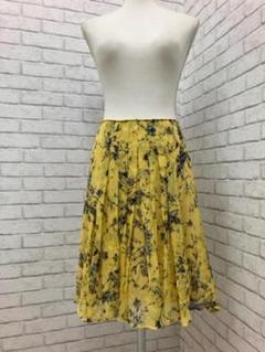美品 PaulSmith ポールスミス花柄スカートサイズ42 Paul Smith - ◇ Paul Smith ポールスミス 薔薇 変形フレア