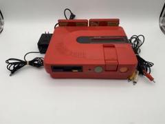 SHARP ツイン ファミコン 本体 Famicom シャープAN-500R 赤